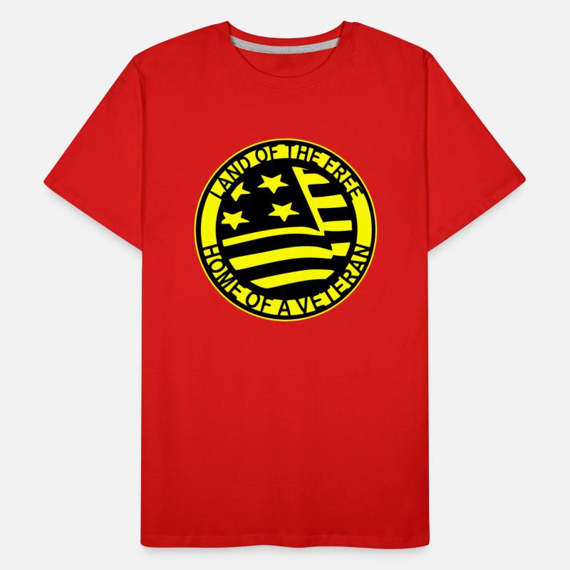 Land Of The Free Home Of A Veteran © WhiteTigerLLC