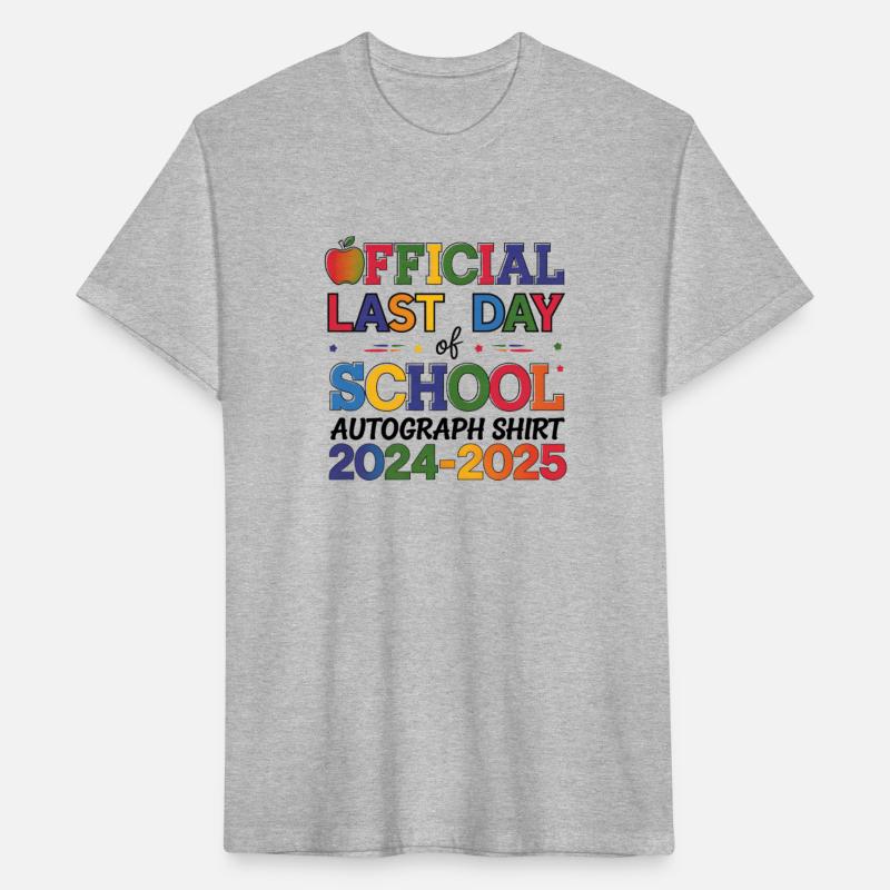 Last Day of School Autograph Graduation 2025