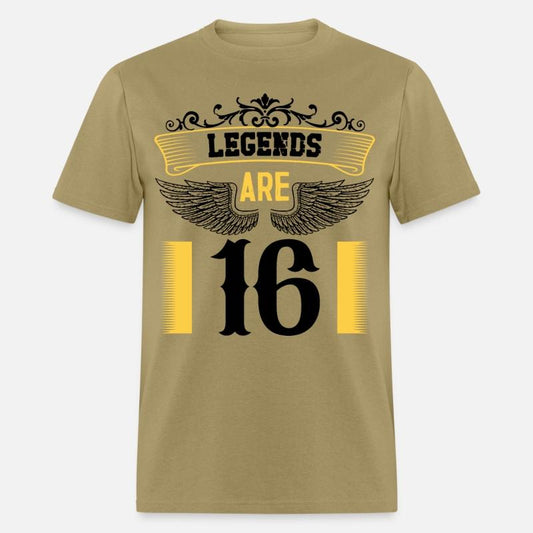 Legends Are 16 Years Old, Birthday Is 16