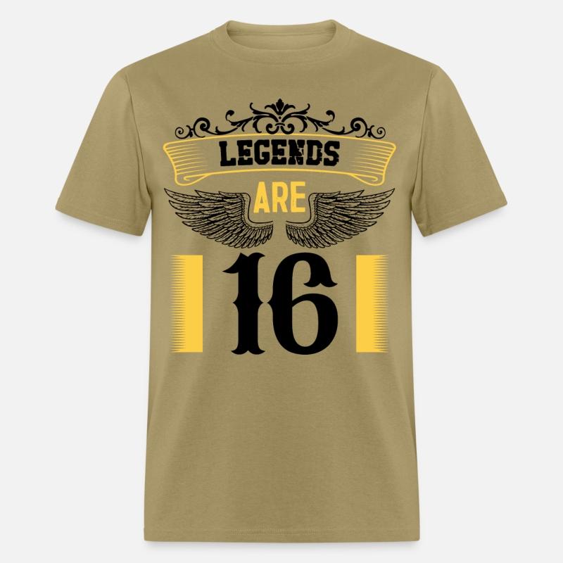 Legends Are 16 Years Old, Birthday Is 16