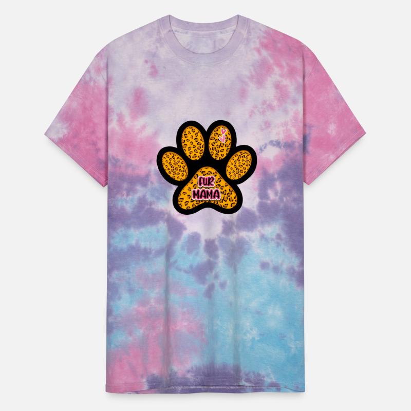 Leopard Paw Print Fur Mama Dog Cat Lovers