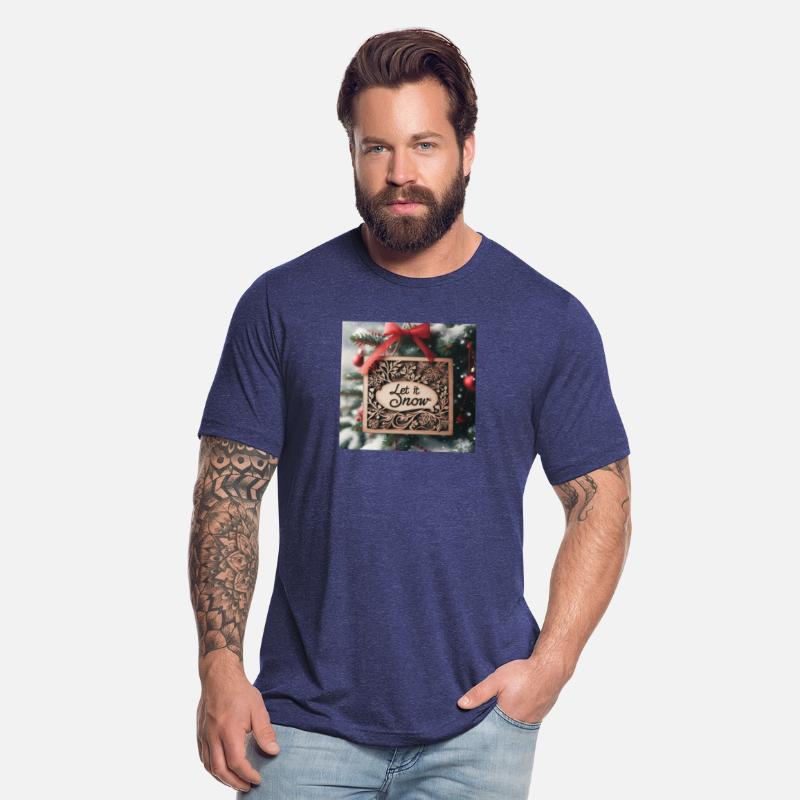 Let it Snow' T-Shirt for Enjoying the Snow Season.