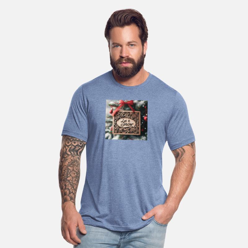 Let it Snow' T-Shirt for Enjoying the Snow Season.