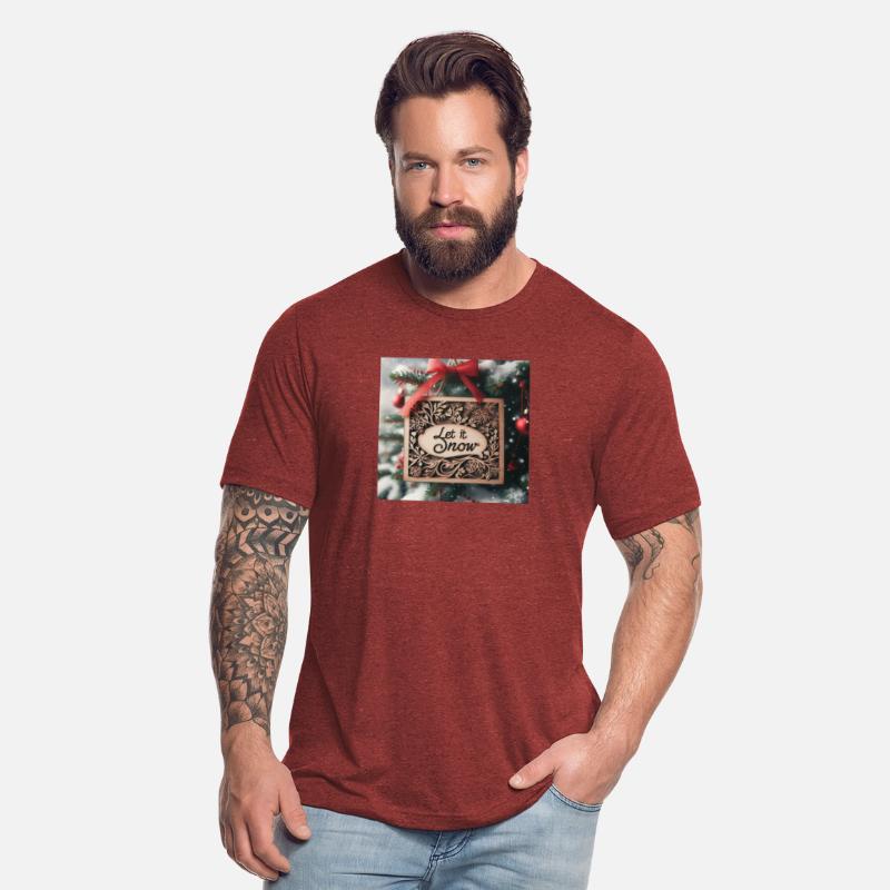 Let it Snow' T-Shirt for Enjoying the Snow Season.