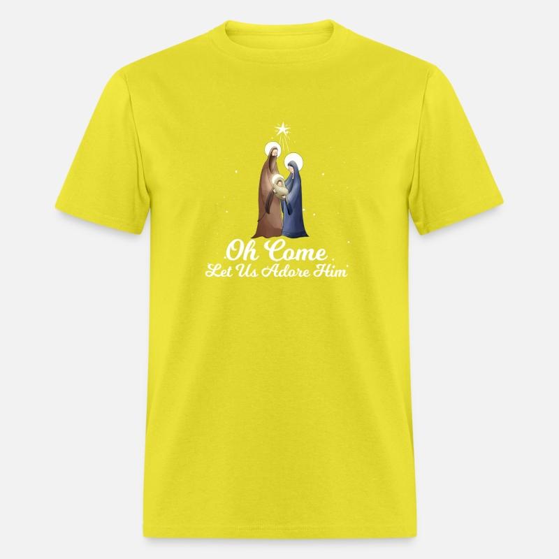 Let Us Adore Him Advent Nativity Scene