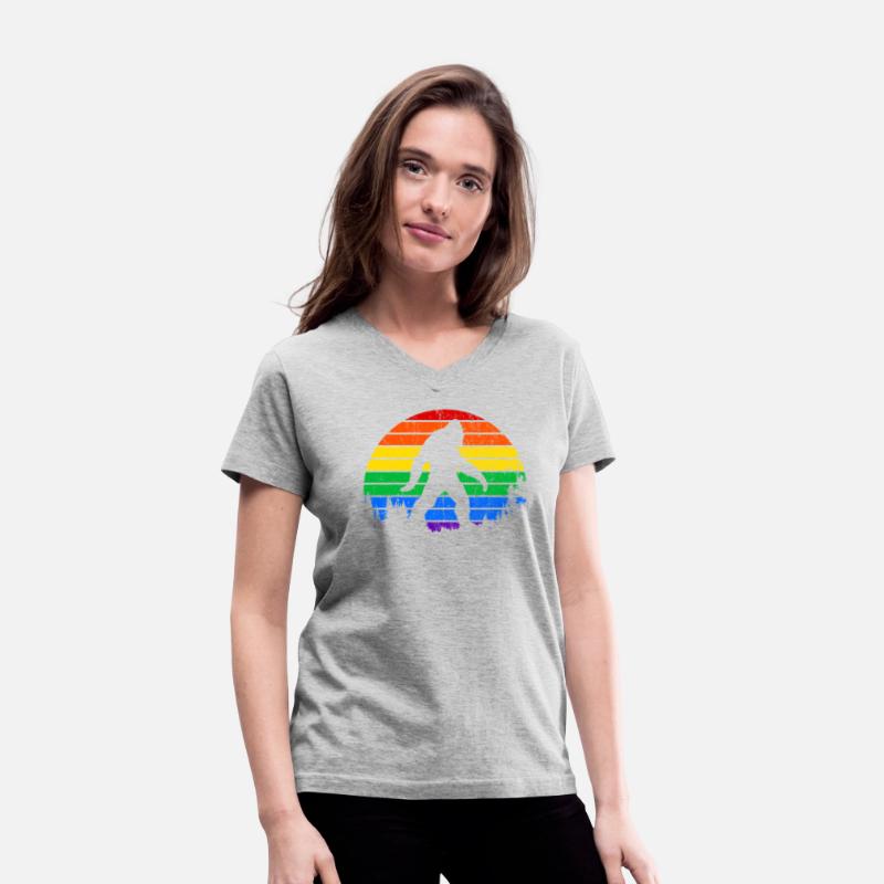 LGBT Bigfoot Rainbow Flag