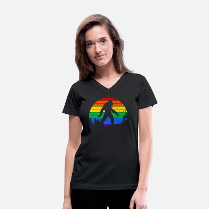 LGBT Bigfoot Rainbow Flag