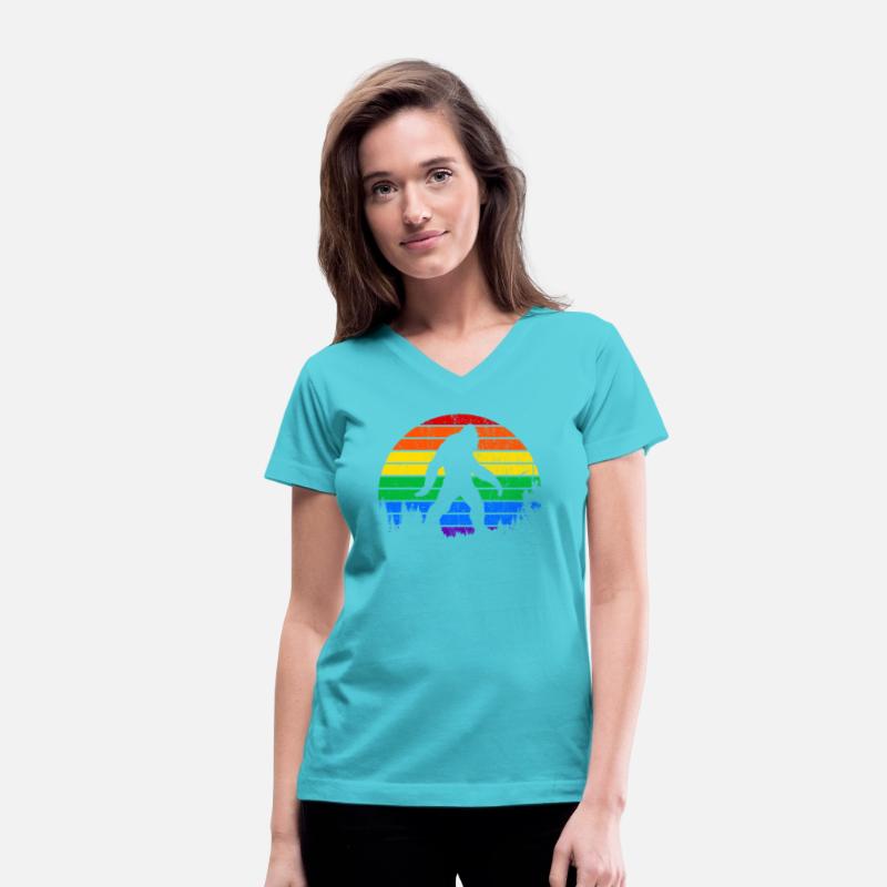 LGBT Bigfoot Rainbow Flag