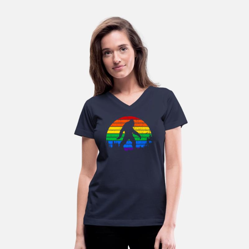 LGBT Bigfoot Rainbow Flag