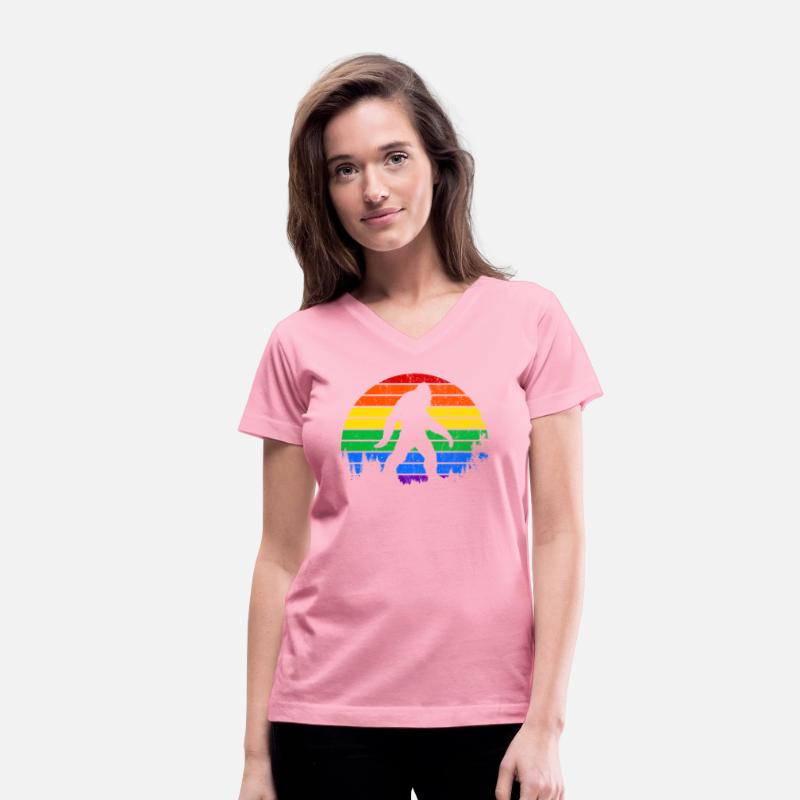 LGBT Bigfoot Rainbow Flag