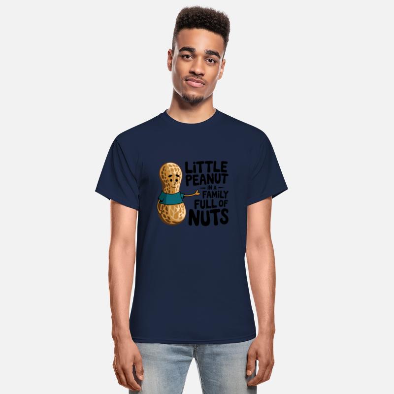 Little Peanut in A Family Full of Nuts Print Baby