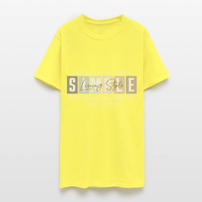 "Live it simple" Design | Calligraphic Art