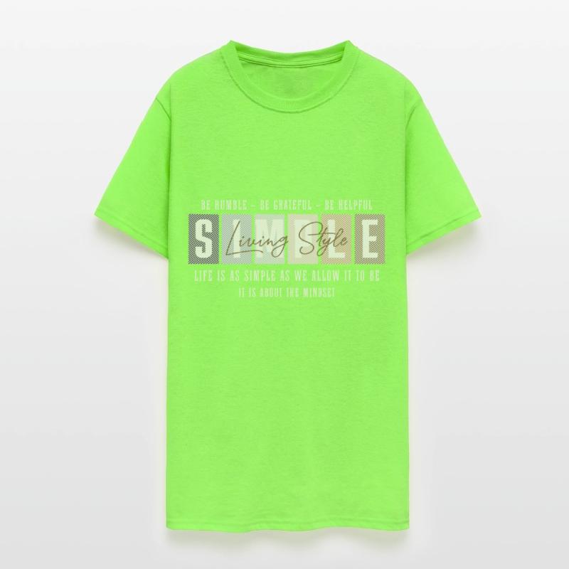 "Live it simple" Design | Calligraphic Art