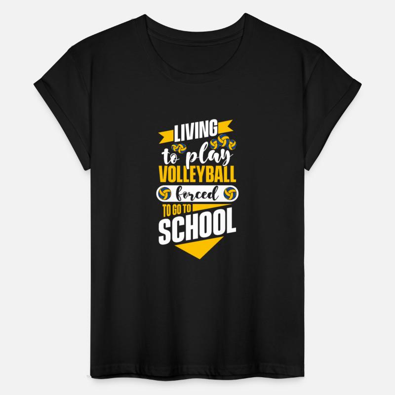 Living To Play Volleyball Forced To Go To School