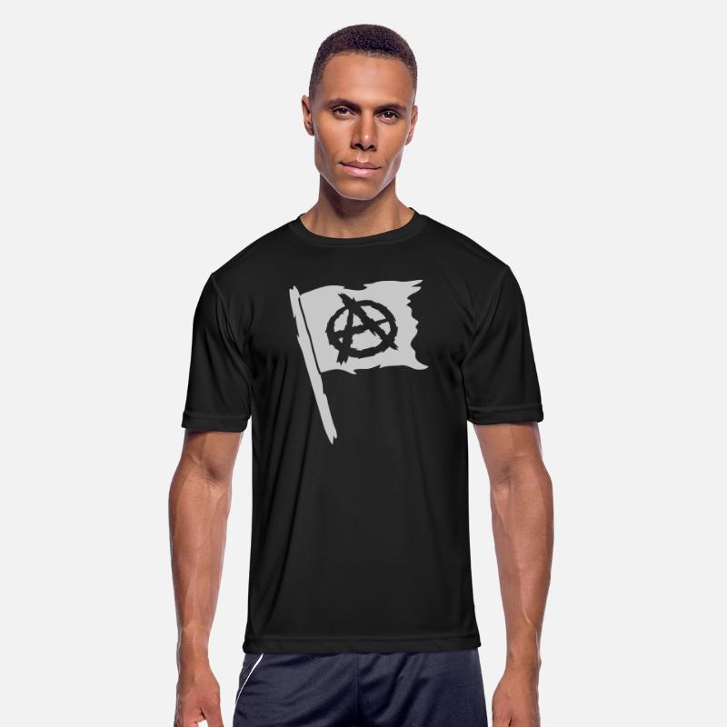 Logo flag anarchy symbol