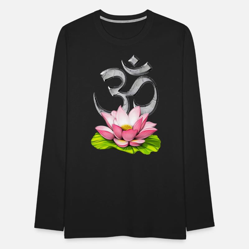 Lotus Flower Om Symbol