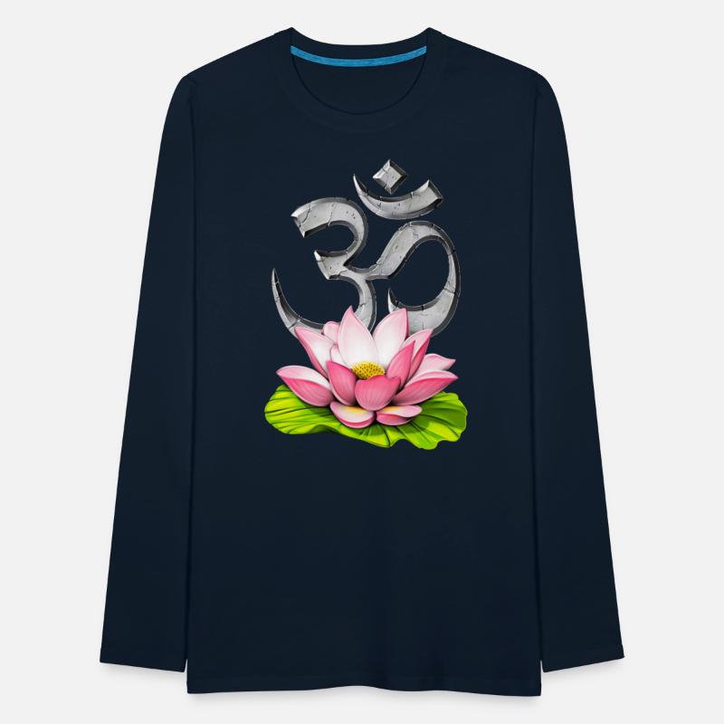 Lotus Flower Om Symbol
