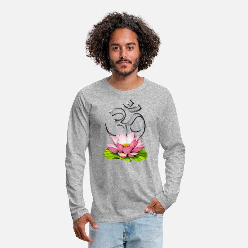 Lotus Flower Om Symbol