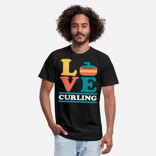 Love Curling Curler Sport Lover Curling Stone