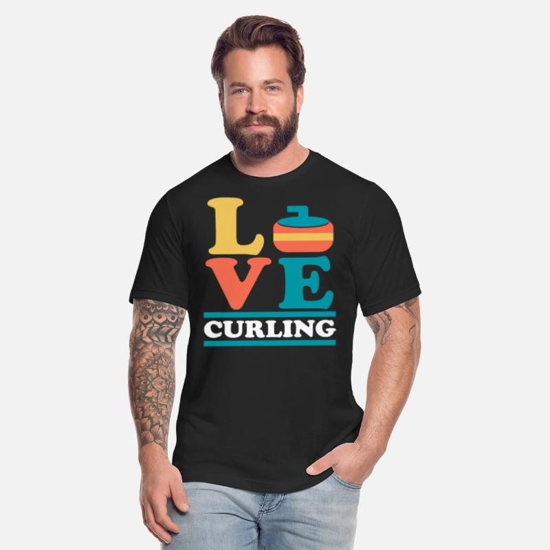 Love Curling Curler Sport Lover Curling Stone