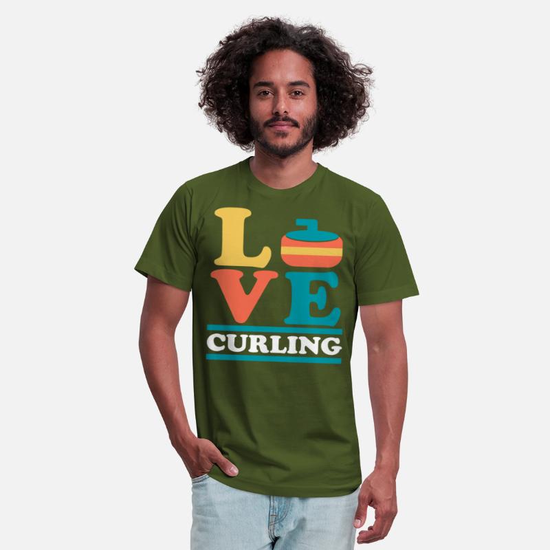 Love Curling Curler Sport Lover Curling Stone