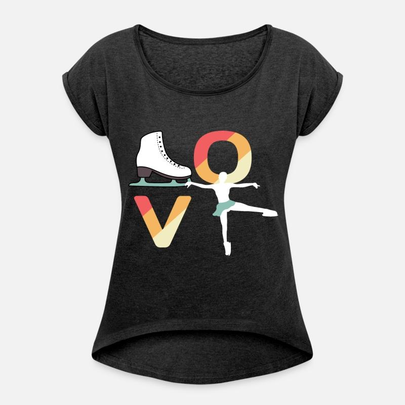 Love Figure Skating Roller Skate Fan Gift