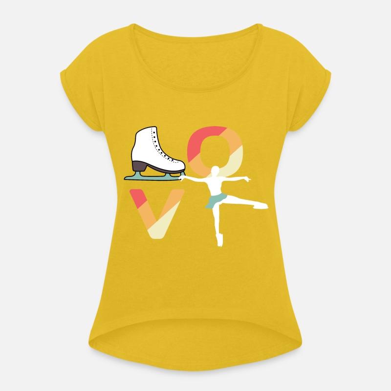 Love Figure Skating Roller Skate Fan Gift