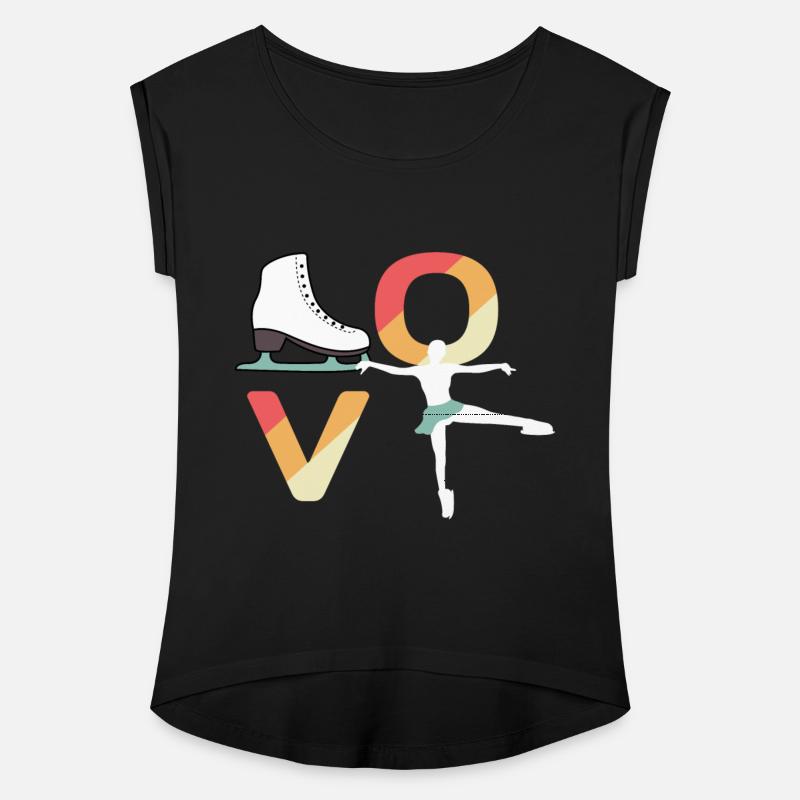 Love Figure Skating Roller Skate Fan Gift