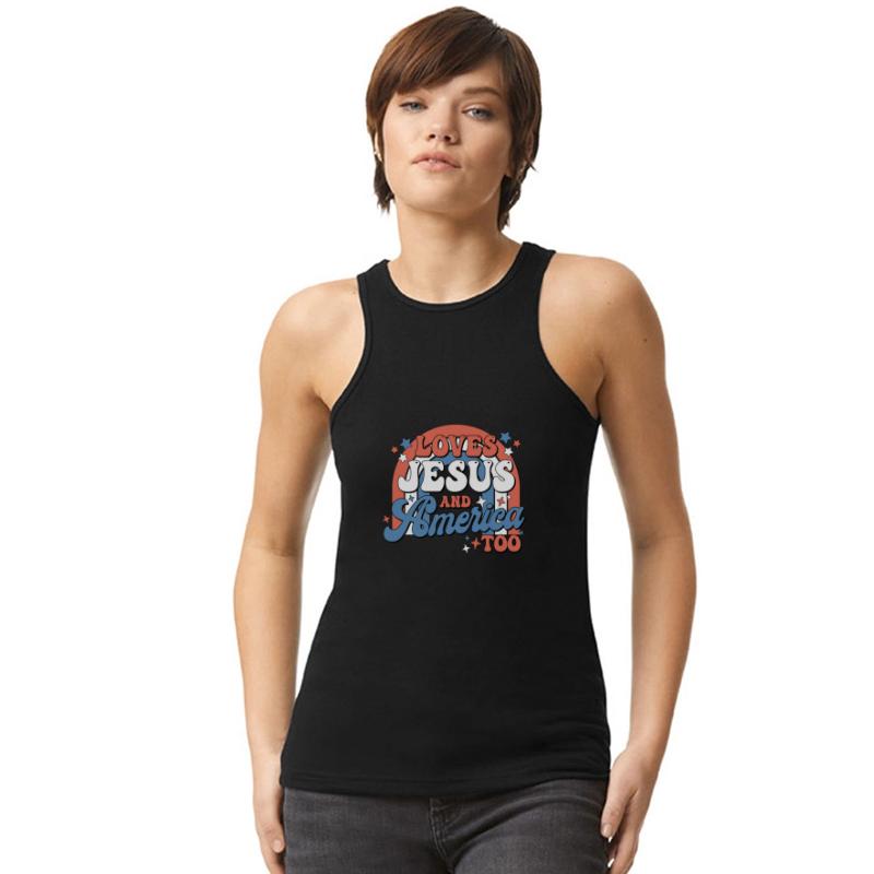 Loves Jesus And America