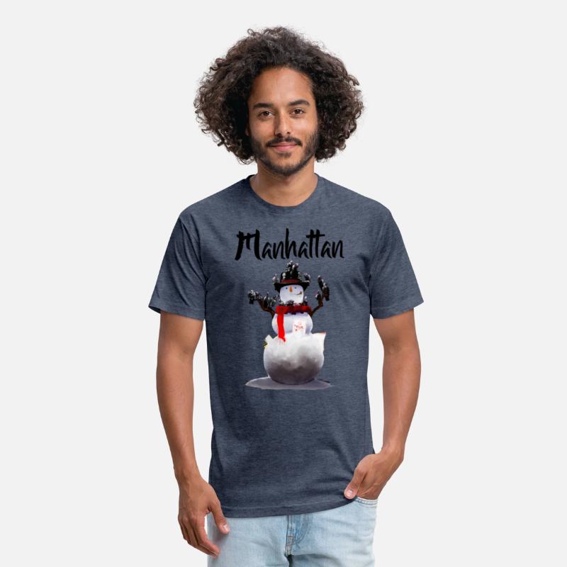 Manhattan Snow Man NYC