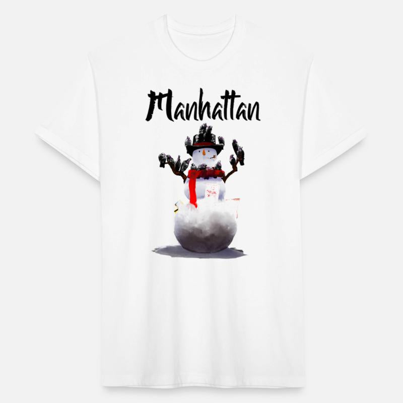Manhattan Snow Man NYC