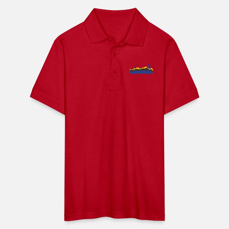 Many Cacti Cactus Desert Colorful Evening Night