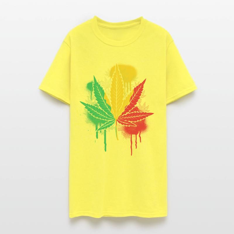 Marijuana Cannabis Leaf Rasta Jamaican Flag Weed