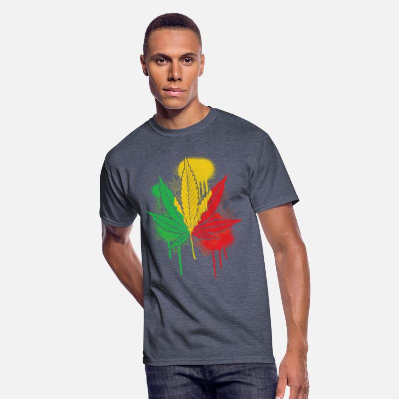 Marijuana Cannabis Leaf Rasta Jamaican Flag Weed