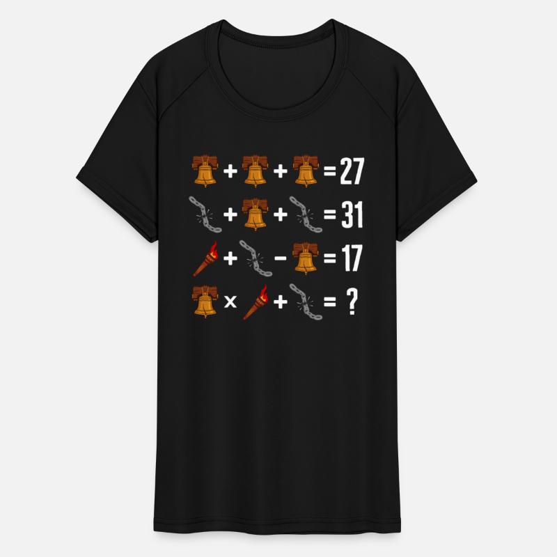 Math Shirt, Math Order Of Operation Freedom Bell