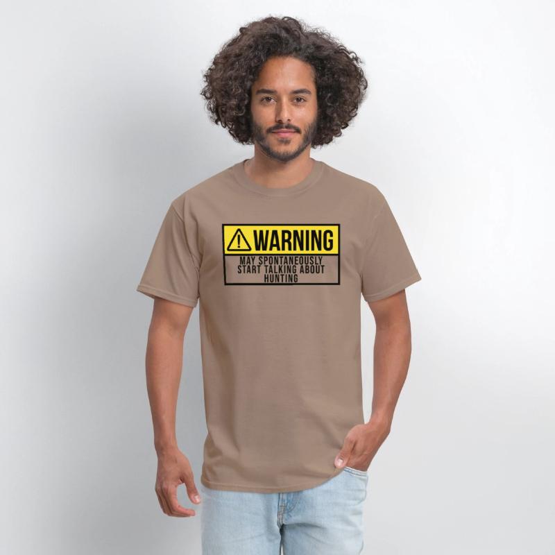 May Spontaneously Start Talking About Hunting