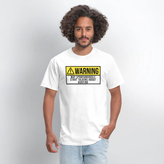 May Spontaneously Start Talking About Hunting