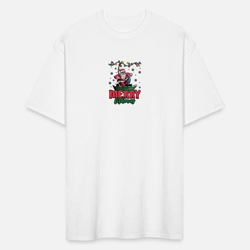 Merry Fishmas Santa Claus Fishing Matching