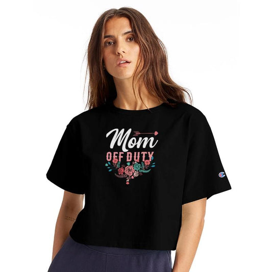 Mom Off Duty: Floral Fun Tee