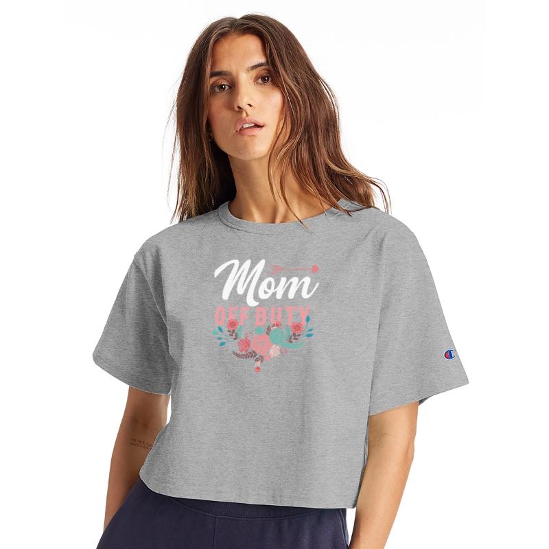 Mom Off Duty: Floral Fun Tee