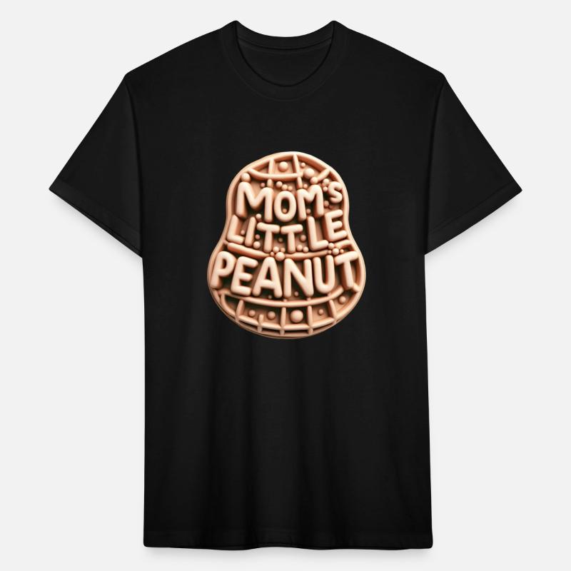 Mom's Little Peanut Baby Announcement Design