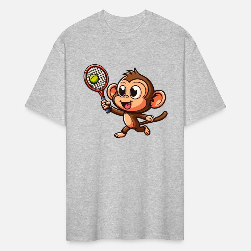 Monkeys in Tennis and Badminton Duel - Hilarious