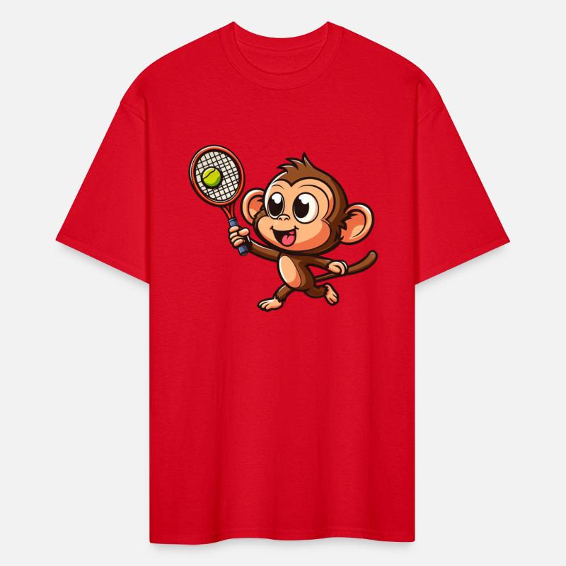 Monkeys in Tennis and Badminton Duel - Hilarious