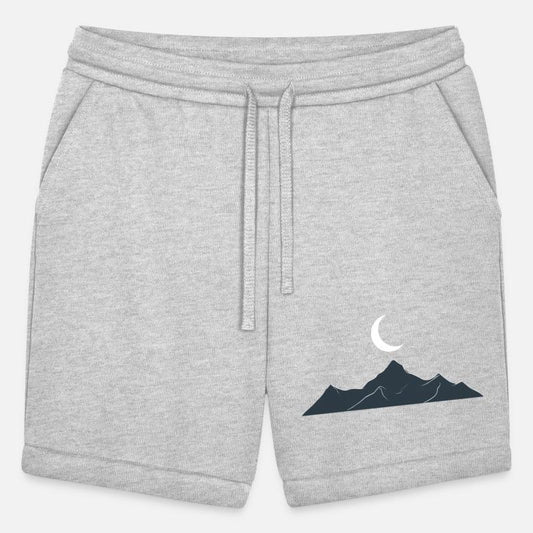 Moonlit Mountains Minimalist Design