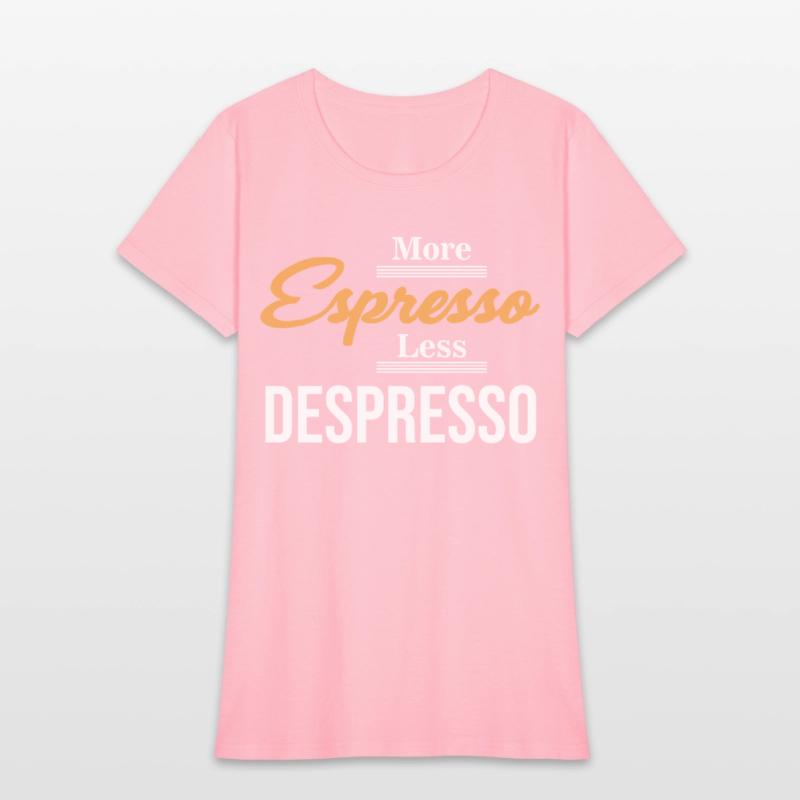 More Espresso Less Depresso Barista Caffeinated