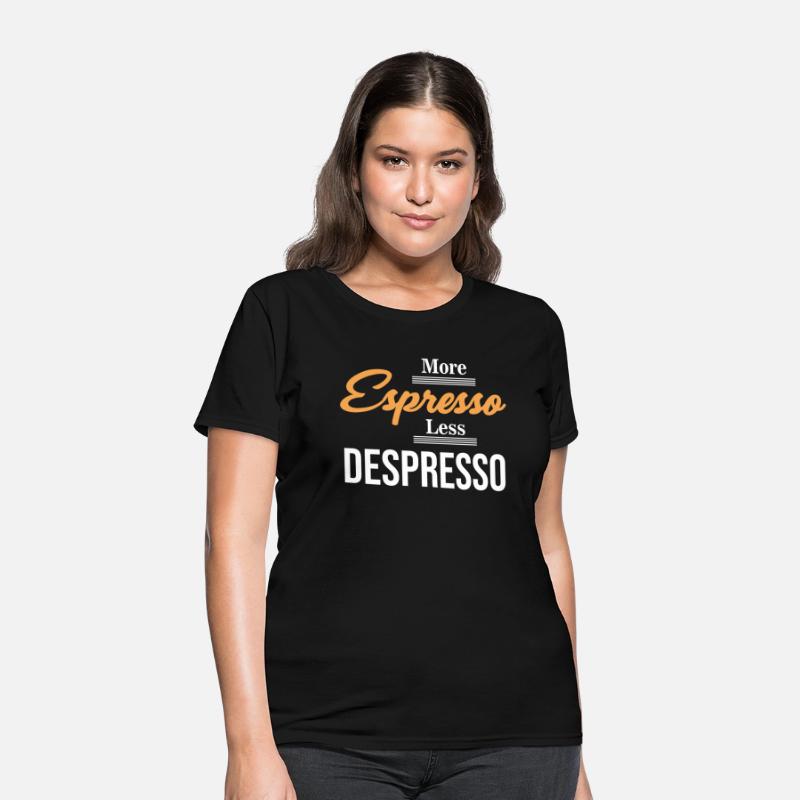 More Espresso Less Depresso Barista Caffeinated