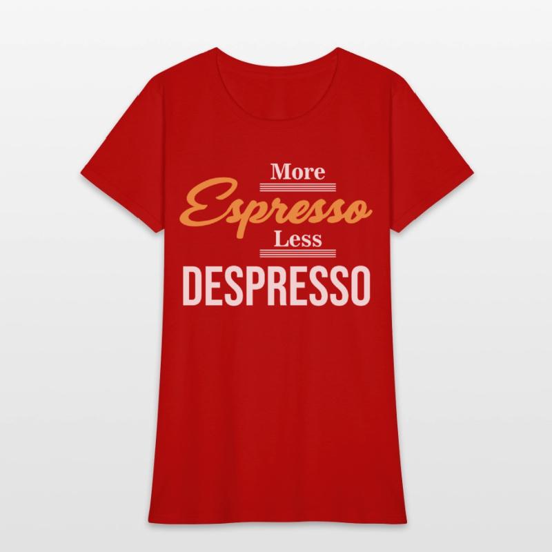 More Espresso Less Depresso Barista Caffeinated