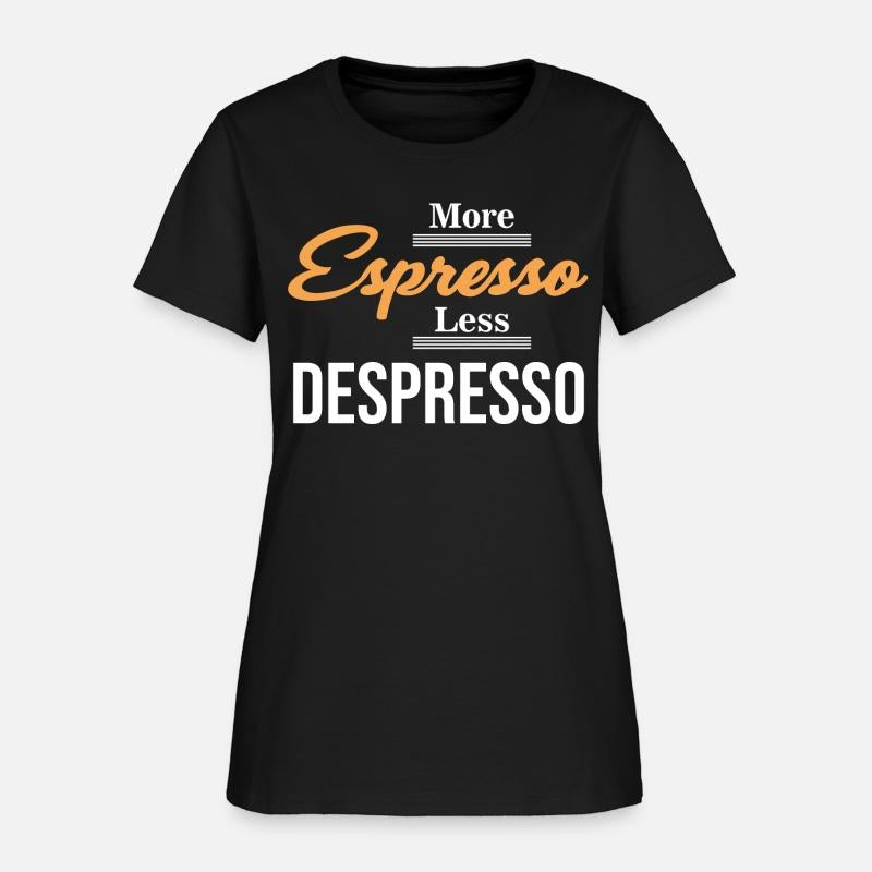 More Espresso Less Depresso Barista Caffeinated