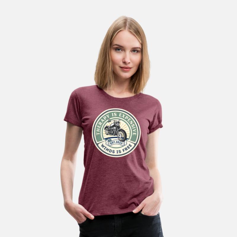 Motorcycle Therapy Wind Vintage Biker