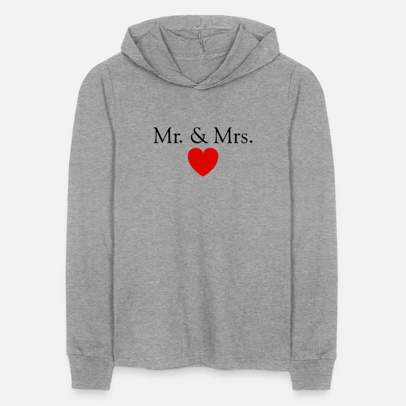 Mr. & Mrs. Heart Wedding Marriage Lovers